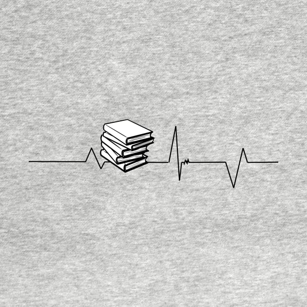 I love books, heartbeat gifts by cypryanus